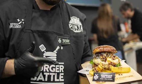 Maurizio Orlandi, lo chef-proprietario di Pinta Beer & More di Atina