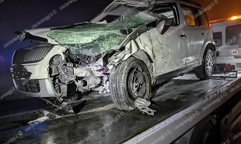 Grave incidente nella notte sulla Monti Lepini: due donne in codice rosso