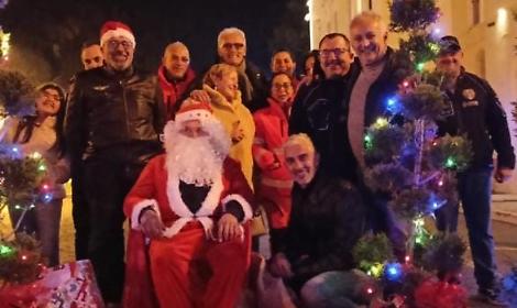 Grande successo per l'evento "Babbo Natale in motocicletta"