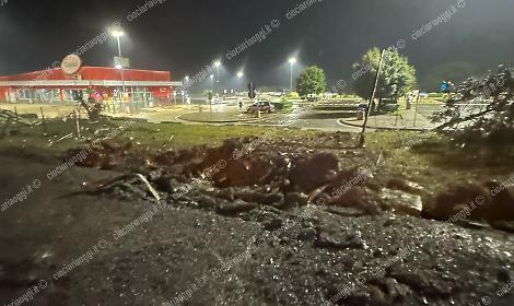 Esplode un'autobotte di Gpl: vigili del fuoco sul posto