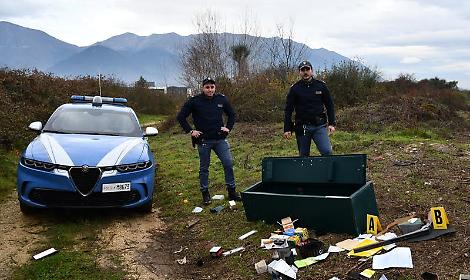 Trovata una cassaforte in piena campagna: era stata rubata due giorni prima