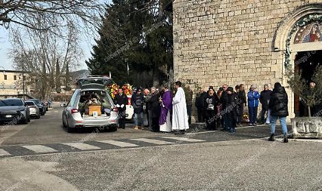 L&rsquo;ultimo saluto Filippo Tiberia, lacrime e cordoglio