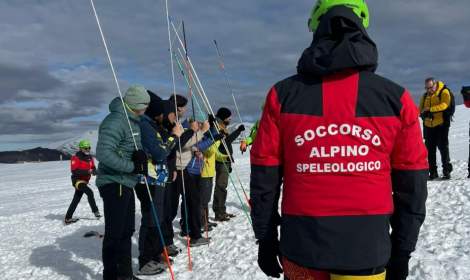 Il soccorso alpino in campo per la prevenzione degli incidenti sulla neve