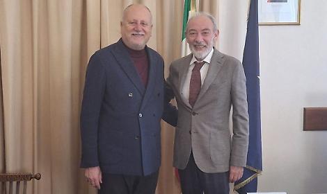 Incontro tra Mattia e il prefetto Ranieri: &laquo;Affrontati importanti temi sul futuro&raquo;
