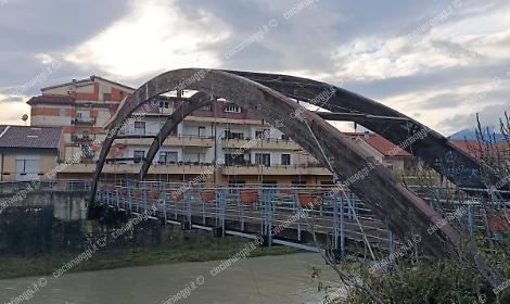 Programmata la rimozione del ponte Cristini 