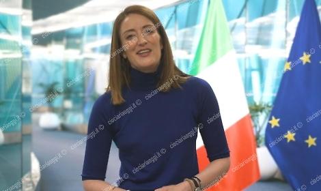 Dall&rsquo;Europa a Sora: il saluto di Roberta Metsola agli alunni dell&rsquo;Ic Sora 3