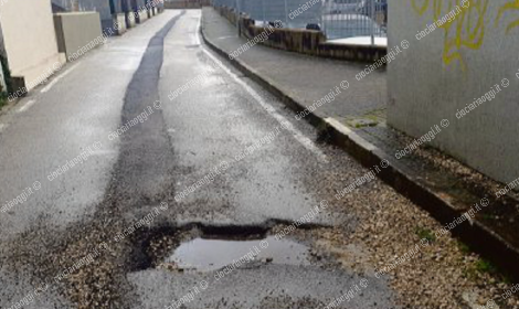 Buche e tombini chiusi: disagi nella parte bassa del capoluogo