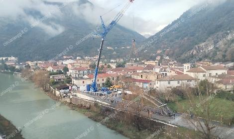 Conclusa la rimozione del ponte Cristini