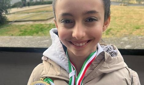 Ginnastica artistica, brilla la stella di Dafne