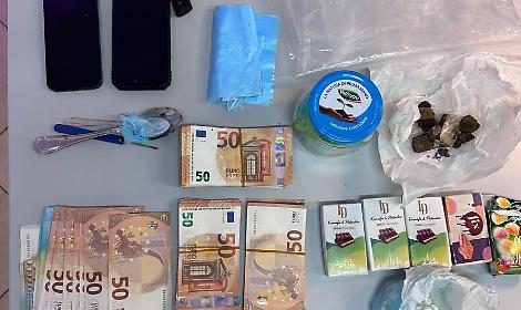 Bomba a Cassino, droga e 11.000&euro; in casa della coppia arrestata
