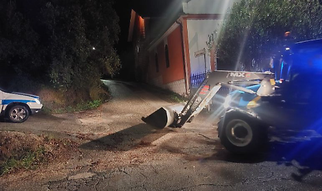 Maltempo e frane, notte di lavoro per la messa in sicurezza