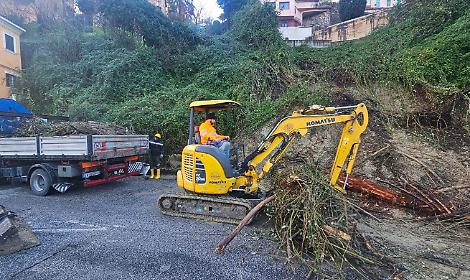Iniziati i lavori in via Ciamarra
