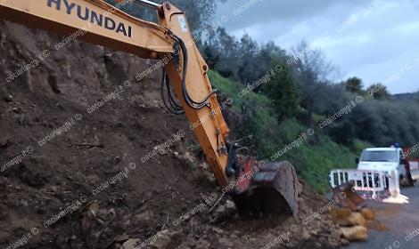 Grossa frana sull'Anagni-Acuto