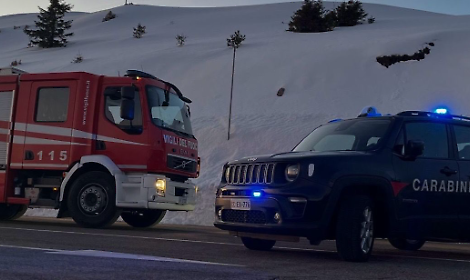 Vigili del fuoco, recuperati con l'elicottero 4 escursionisti