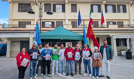 Sciopero automotive: mobilitazione e manifesti in piazza a Piedimonte