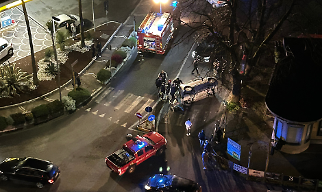 Incidente a De Matthaeis. Un'auto si ribalta