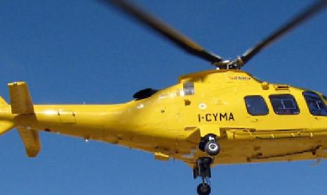 Dodicenne cade da una finestra della scuola: trasportata a Roma con l'eliambulanza