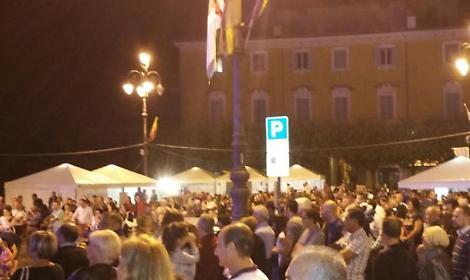La notte bianca entusiasma  Buongusto conquista Anagni 