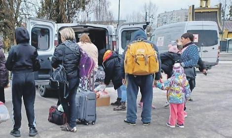 Guerra in Ucraina, la Ciociaria accoglie 700 profughi. Asl in campo