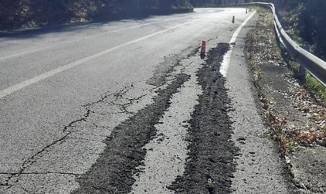 Frana sulla strada regionale 155 in localit&agrave; Pitocco. Ciacciarelli annuncia un sopralluogo