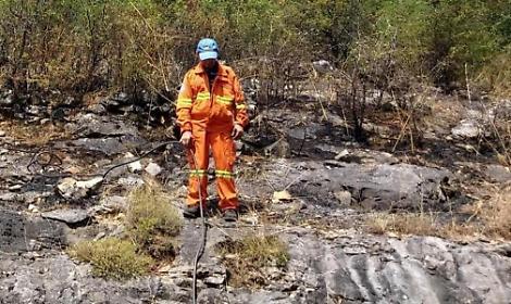 Doppio incendio vicino al centro abitato: decisivo intervento ella protezione civile di Filettino