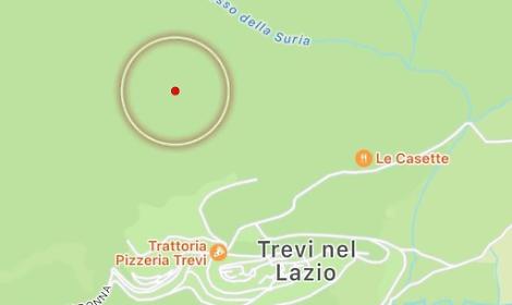 Trema la terra sui Monti Simbruini: lieve scossa di terremoto nella notte