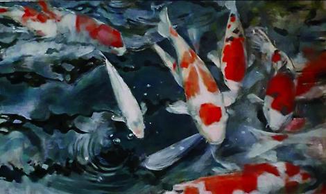 Il dinamismo  del cromatismo. In mostra la pittura figurativa di Tomoko Momok