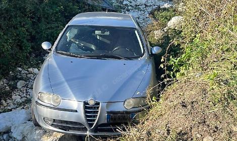 Ancora un incidente lungo la Cassino-Formia. Un'auto finisce in un canale