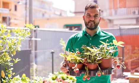 Simone, Matteo e... un orto urbano a Frosinone