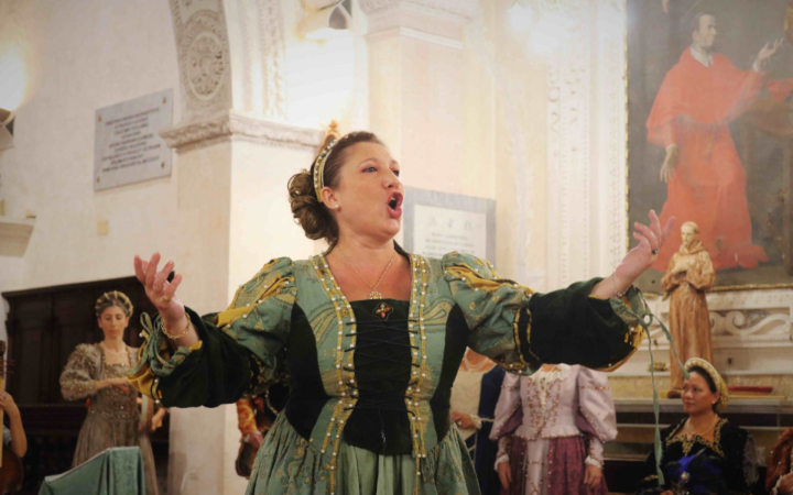 Soavi melodie, canti e sapori. I Tres Lusores a Trisulti