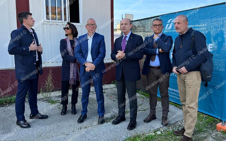 La stazione ferroviaria di Frosinone si rinnova. E piazzale Kambo sar&agrave; tutto pedonale