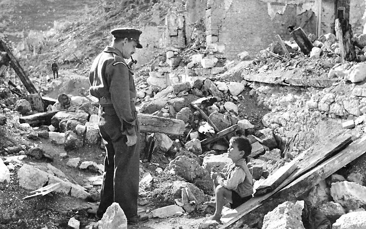 La guerra, la distruzione e la voglia di vivere