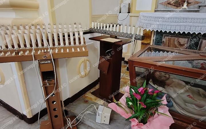 Furto nella chiesa madre di S. Giorgio. Portati via 400 euro