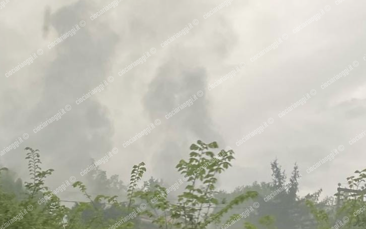 Incendio a Casalvieri