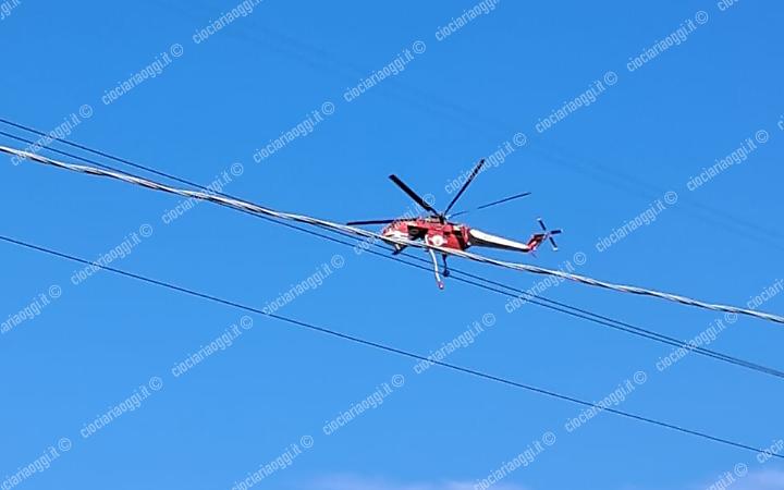 elicottero vigili del fuoco 