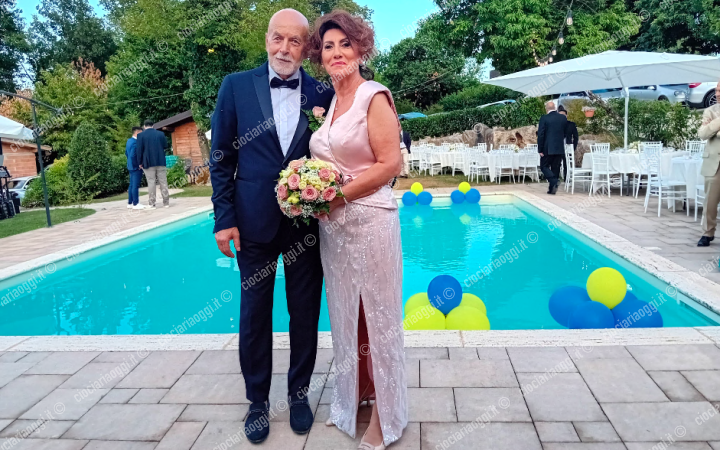 L'ex calciatore del Frosinone Giuliano Farinelli si &egrave; sposato