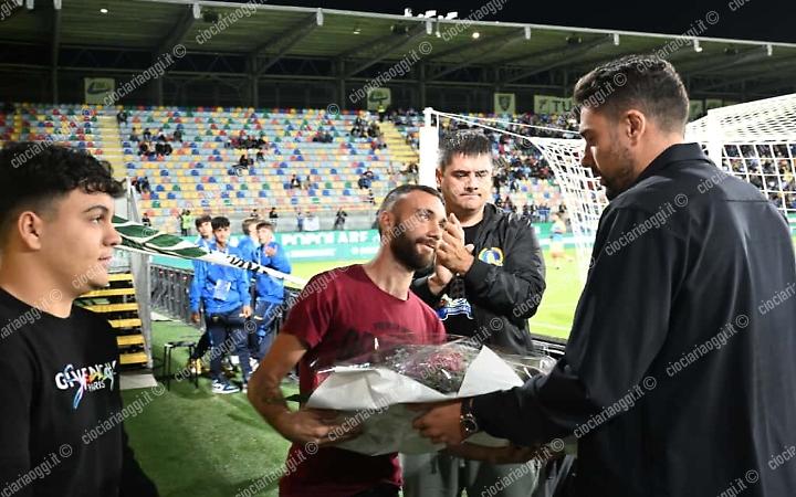 Il Frosinone omaggia il piccolo Francesco Roma