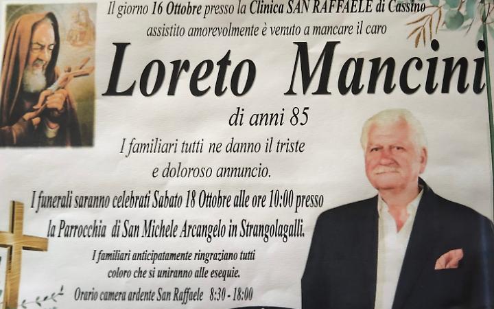 Addio allo storico barbiere Loreto Mancini