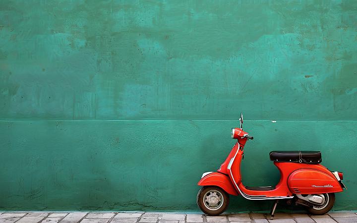 La Vespa e il genio italiano