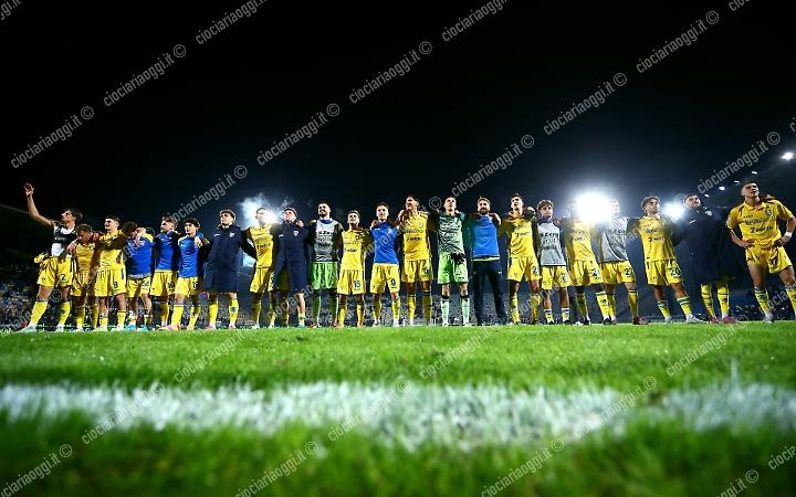 Il Frosinone guarda avanti. Ma si gode il momento