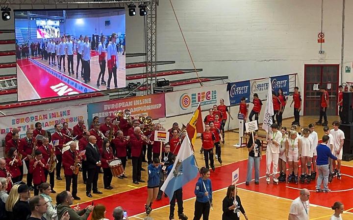 Emozione per il Campionato Europeo di Pattinaggio Inline Freestyle 2025