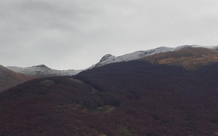 Prima neve a Monte Viglio