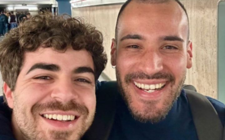 Leonardo Fiorini con Giuseppe Cicchinelli