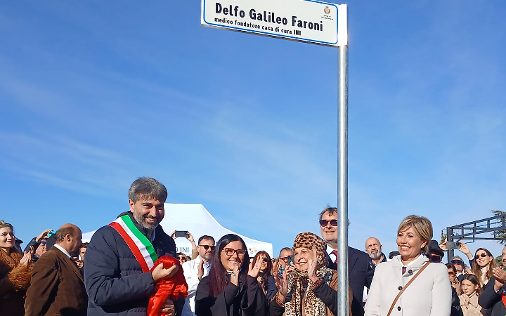Inaugurato oggi "Largo Delfo Galileo Faraoni"