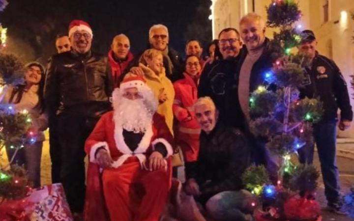 Grande successo per l'evento "Babbo Natale in motocicletta"