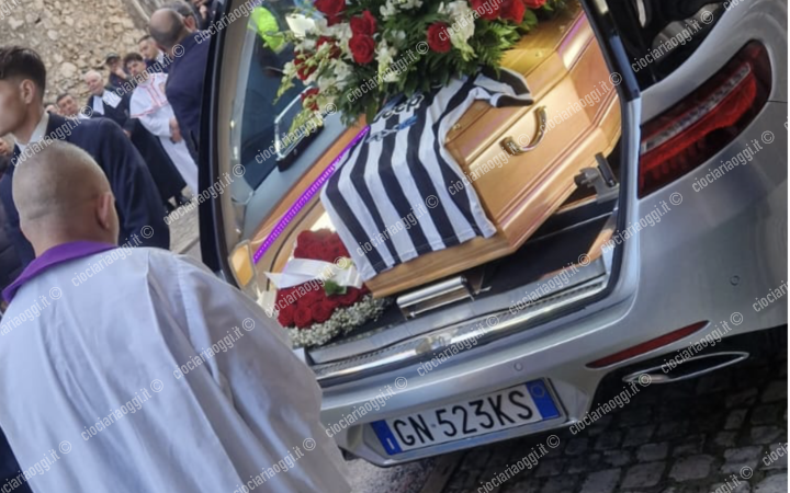 La salma di Alessandro Di Rita accolta nella Chiesa di San Michele Arcangelo 