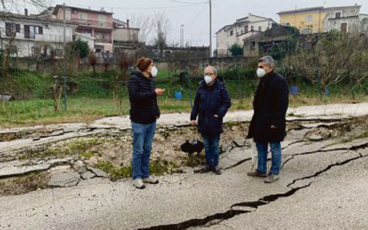 Allarme frane, impegno massimo