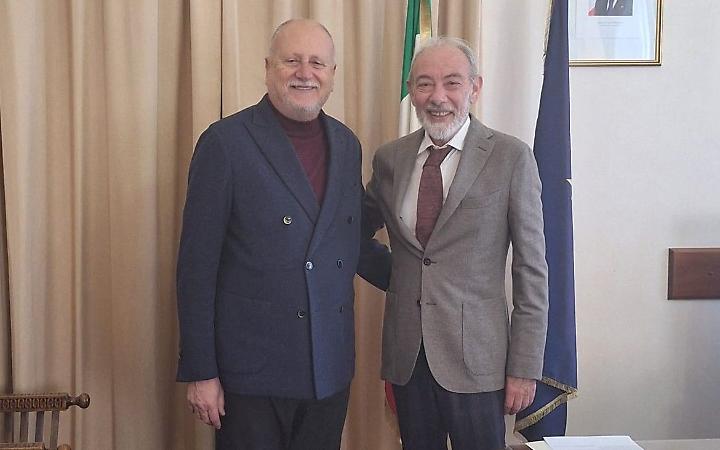 Incontro tra Mattia e il prefetto Ranieri: &laquo;Affrontati importanti temi sul futuro&raquo;