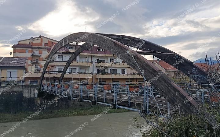 Programmata la rimozione del ponte Cristini 