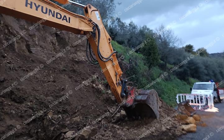 Grossa frana sull'Anagni-Acuto